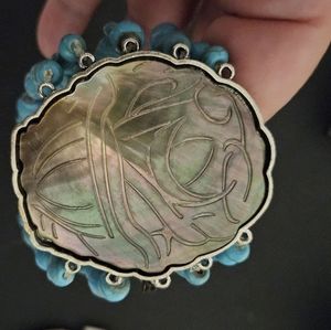 Stone and Turqoise Bracelet